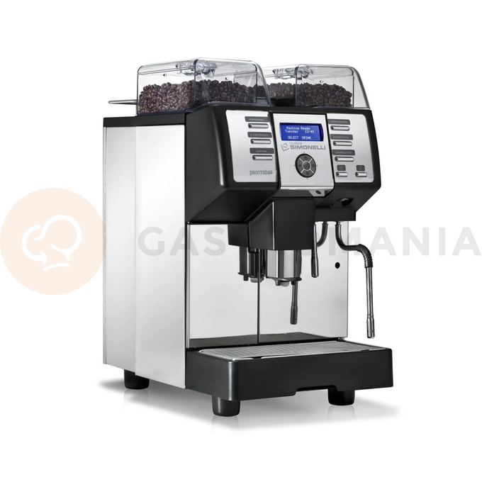 Automatický kávovar s prípojkou na vodu, 2 mlynčeky, 330x520x600 mm, 2,1 kW, 230 V | NUOVA SIMONELLI, Prontobar Silent AD