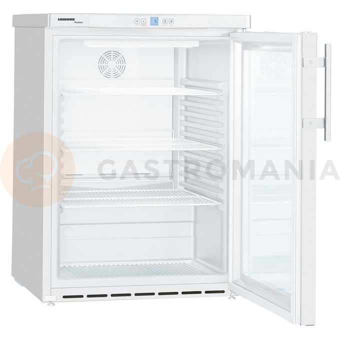 Chladiaca skriňa vstavaná s dynamickým chladením, so sklenenými dverami, 148 l, 600x615x830 mm | LIEBHERR, FKUv 1613 Premium