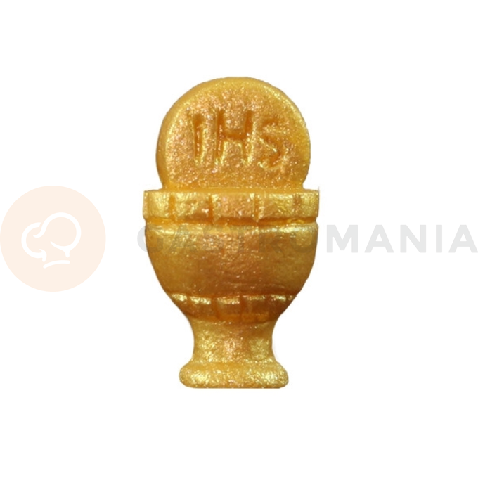 Kalich zlatý mini, figúrka z cukru, 2 cm, sada 80 ks. | MAGMART, MK01