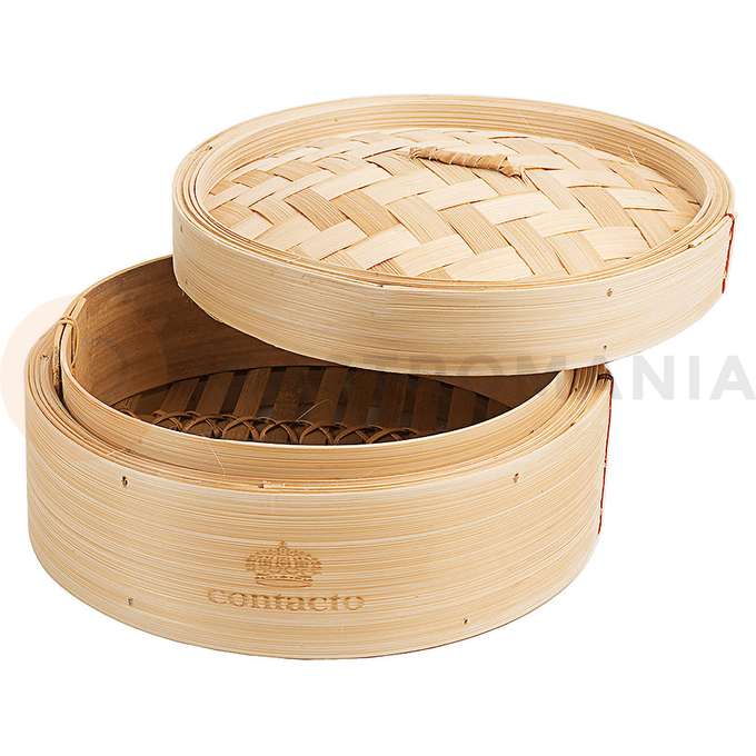 Košík bambusový na varenie v pare, priemer 200 mm | CONTACTO, 4852/200