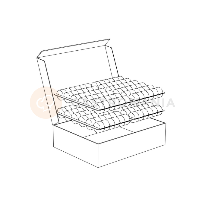 Papírová krabička na makrónky - SMC144 | PAVONI, Storage &amp;Display