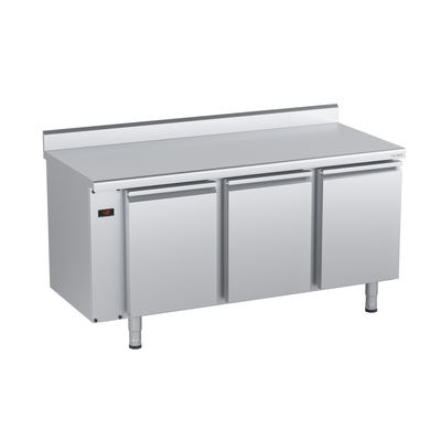 Chladiaci stôl bez agregátu a plnými dverami 1625x700x850 mm | DORA METAL, DM-90003