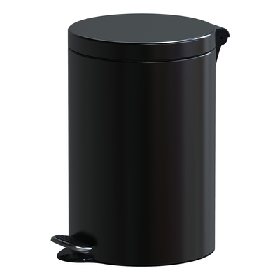 Pedálový odpadkový koš 12 l, 40x25 cm, čierny | ALDA, Freedom Fresh