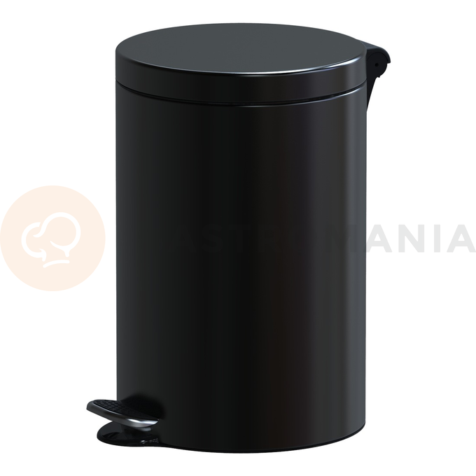 Pedálový odpadkový kôš s tichým dovieraním 12 l, 40x25 cm, čierny | ALDA, Freedom Fresh Soft Close