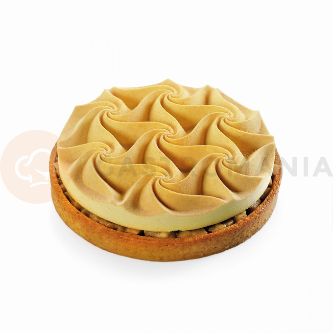 Sada 5 silikónových foriem na tvorenie okrúhlych ozdôb na dekorovanie dezertov a tort, 5x 250 ml, 140 mm | DINARA KASKO, TART Kit