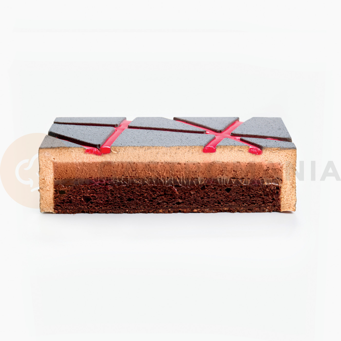 Silikónová forma na dezerty,  čokoládová tabuľka 1350 ml, 200x200x50 mm | DINARA KASKO, Chocolate Block