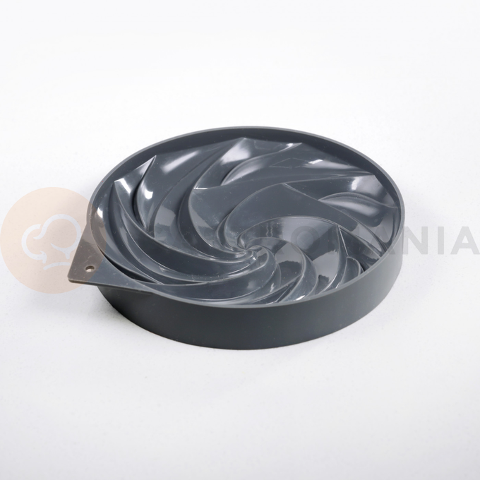 Silikónová forma na tvorenie okrúhlych ozdôb na dekorovanie dezertov a tort, lotus, 250 ml, 140 mm | DINARA KASKO, TART Arabesque