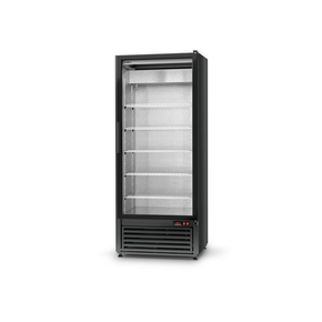 Chladiaca skriňa jednostranne presklená s krídlovými dverami, spodný agregát, ventilátor, 4. tr., nerezový interiér, 825x720x2000 mm | RAPA, SCh - S 825 ecoline
