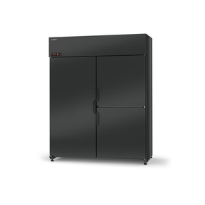 Chladiaca skriňa s krídlovými dverami, dvojkomorová, trojdverová, horný agregát, 3 kl., nerezový vnútorný priestor,  1200x730x2020 mm | RAPA, SCh - Z 1200 / 3D ecoline