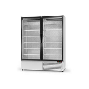 Chladiaca skriňa jednostranne presklená s krídlovými dverami, dolný agregát, ventilátor, 3 kl., 1200x720x2000 mm | RAPA, SCh - S 1200