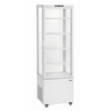 Chladiaca vitrína, 235 l, LED osvetlenie, 4 police, 525x455x1703 mm | BARTSCHER, 235L-W
