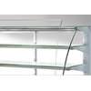 Cukrárska vitrína chladiaca, čelné sklo rovné, výklopné, s podsvětlením, 1020x890x1460 mm | RAPA, C-B