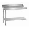 Vykladací stôl ľavý pre umývačky riadu z nerezovej ocele 1200x720x850 mm | BARTSCHER, DS-1200LI