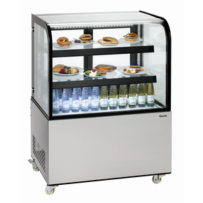 Chladiaca vitrína 270 l, LED osvetlenie, 905x690x1210 mm | BARTSCHER, KV 270L