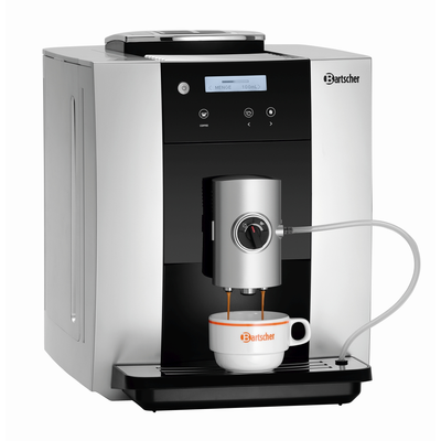 Automatický kávovar, 1,8 l, vyberateľná nádrž na vodu, 1,4 kW, 230 V, 300x500x360 mm | BARTSCHER, Easy Black 250