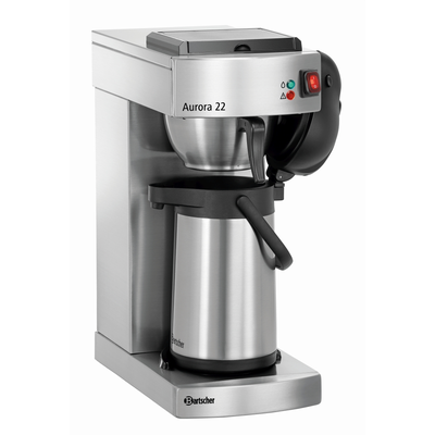Kávovar, filter košíkový, termos 1,9 l, 215x405x520 mm | BARTSCHER, Aurora 22