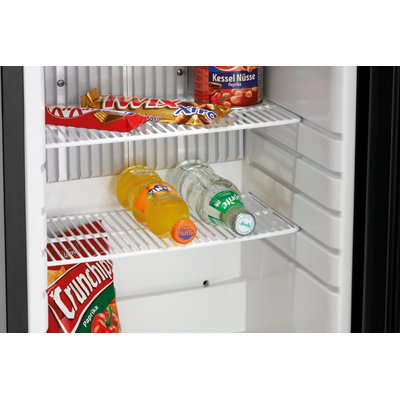 Chladnička, minibar 34 l, čierna, 402x460x550 mm | BARTSCHER, 700118