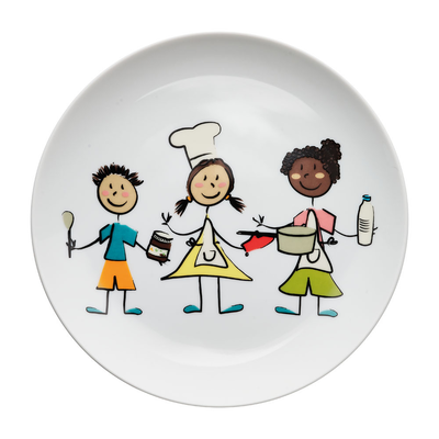 Plytký tanier pre deti, 205 mm | STALGAST, Zestaw przedszkolny II