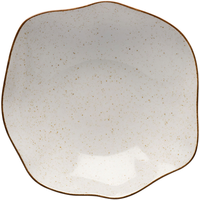 Tanier polievkový, béžový, 230 mm | LUBIANA, Stone Age