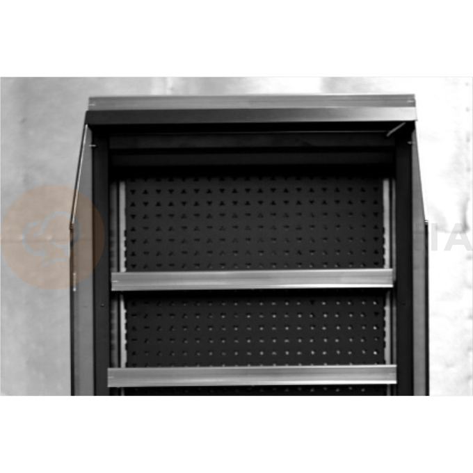 Otvorený chladiaci regál 725x660x1455 mm | RAPA, POS-A