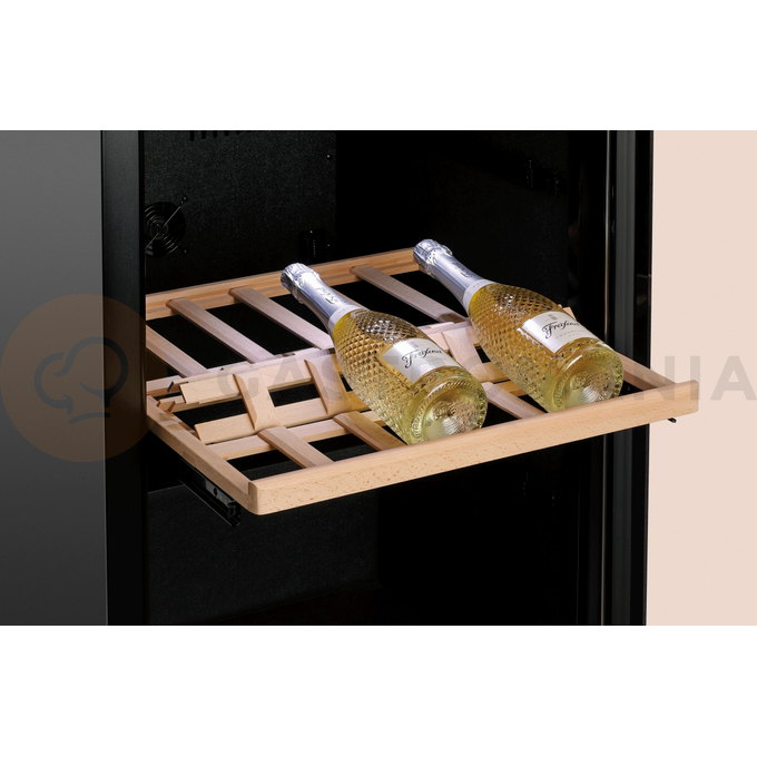 Podávač na víno, zložený, drevený, na 6 fliaš, 505x534x33 mm | BARTSCHER, 2Z 180FL