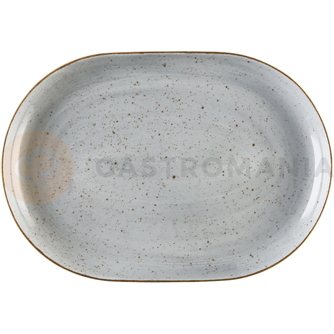 Servírovací tanier, šedá farba, 280 mm | LUBIANA, Boss