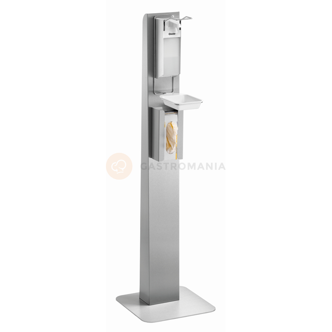 Stĺpik, stojan na podávač dezinfekcie, 400x400x1462 mm | BARTSCHER, DH1 1460