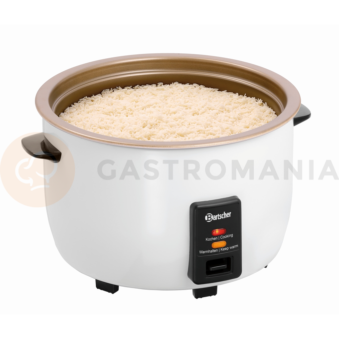 Zariadenie na prípravu ryže 8 l, biele, 440x340x360 mm | BARTSCHER, 150533