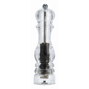 Mlýnek na pepř, průhledný 220 mm | PEUGEOT, Nancy
