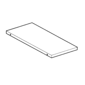 Police 60 cm pro podstavec M  | RM GASTRO, R - 66