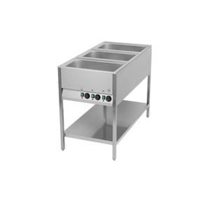 Vodní lázeň stabilní dělená 3x GN 1/1 200 mm | RM GASTRO, BMSK-3-1/1