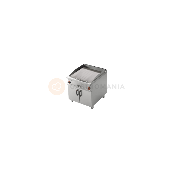 Elektrická grilovací deska kombinovaná chrom RM 900 | RM GASTRO, FTLR - 98 ETS