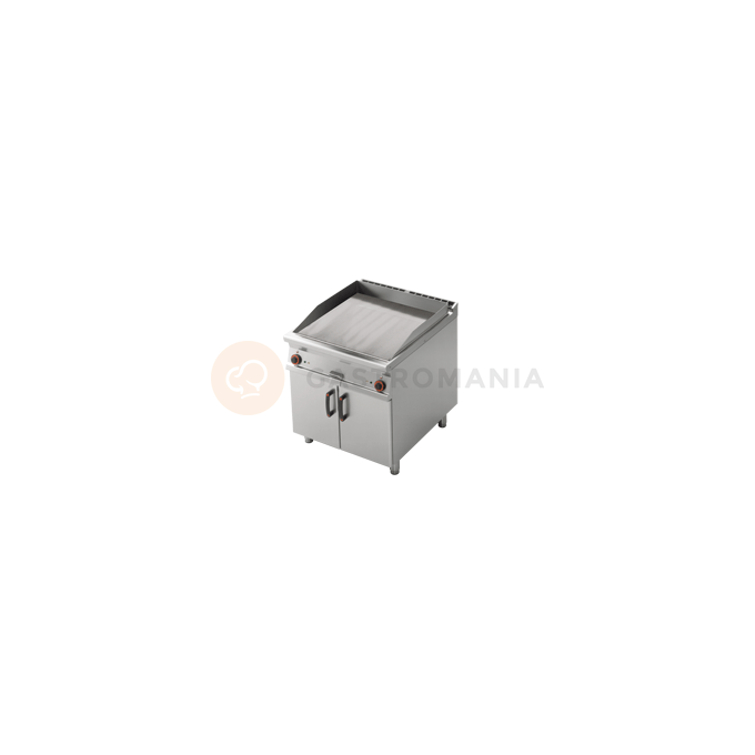 Elektrická grilovací deska rýhovaná chrom RM 900 | RM GASTRO, FTR - 98 ETS