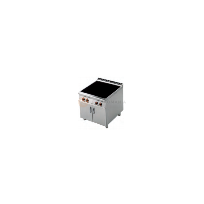 Sporák elektrický sklokeramický se skříňkou RM 900 | RM GASTRO, PCC - 98 ET