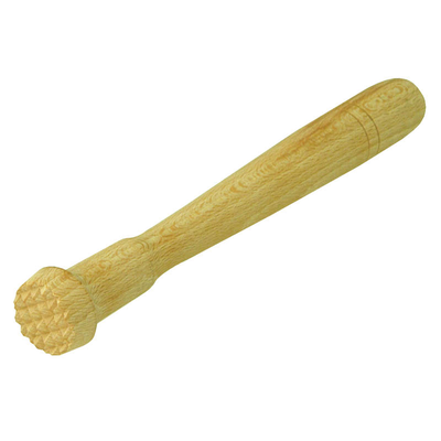 Drtítko jemné zuby a drtítko s paličkou 220 mm dřevo | GASTRO-TIP, 859505487402