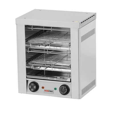 Toaster 4x klešte, rošt 395x250x400, 2,4kW | RED FOX, T-940