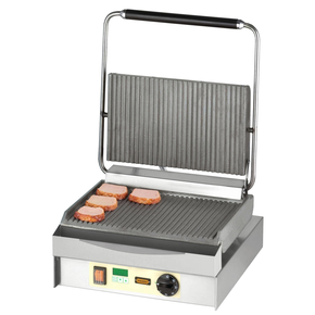 Kontaktní grill, vroubkované desky 3,4kW | NEUMARKER, Chopper Grill