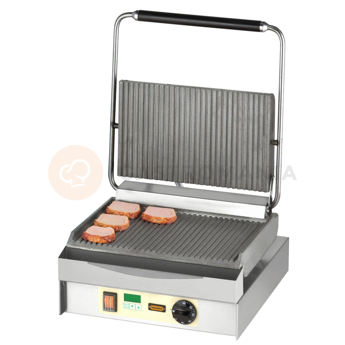 Kontaktní grill, vroubkované desky 3,4kW | NEUMARKER, Chopper Grill
