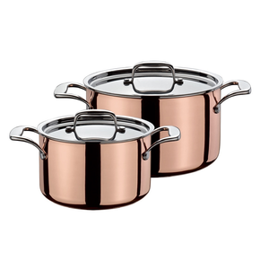 Měděný hrnec s poklicí, 6,5 l | SPRING, Culinox
