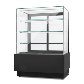 Witryna cukiernicza chłodnicza, 1300x690x1300 mm | RESTO QUALITY, Dolce Visione Basic 1300