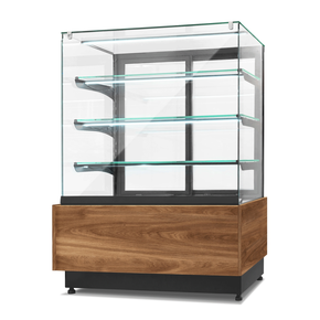 Witryna cukiernicza chłodnicza, frontowa szyba uchylna, 900x690x1300 mm | RESTO QUALITY, Dolce Visione Premium 900