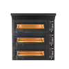 Piec piekarniczy modułowy 3-komorowy, elektryczny, 25,5 kW, 400 V, 1260x1020x2050 mm | RESTO QUALITY, MT/800/2