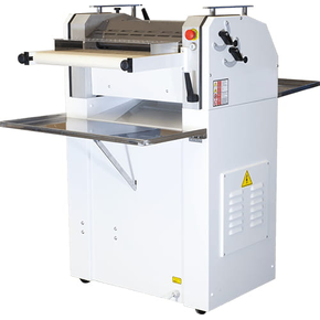 Bagieciarka piekarnicza, rogalikarka, urządzenie do produkcji bagietek, paluchów, dwa cylindry 63 cm, 1000-1500 szt./h, 930x880x1200 mm | RESTO QUALITY, FR630