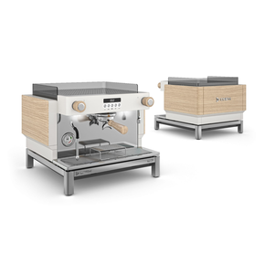 Ekspres do kawy 1-grupowy, biały, 6 l, 2,8 kW, 575x575x465 mm | CREM, Premium Version EX3 Mini 1GR W Premium