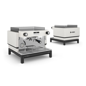 Ekspres do kawy 1-grupowy, biały, 6 l, 2,8 kW, 575x575x465 mm | CREM, Top Version EX3 Mini 1GR W PID