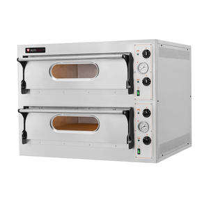 Piec do pizzy dwukomorowy elektryczny, 18x 36 cm, 1310x1225x710 mm | RESTO QUALITY, One 99 XL