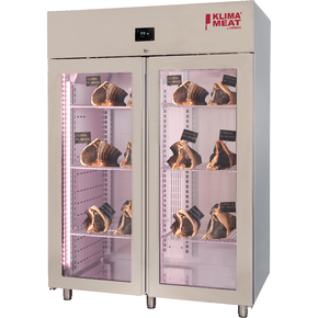 Szafa do sezonowania mięsa podwójna 100/230 kg, 1460x850x2115 mm | ZERNIKE, Klima Meat Basic KME1500PV