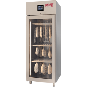 Szafa do sezonowania salami, sera, produktów wegańskich, 40/70 kg, 740x850x2115 mm | ZERNIKE, Klima Aging System KAS700PV