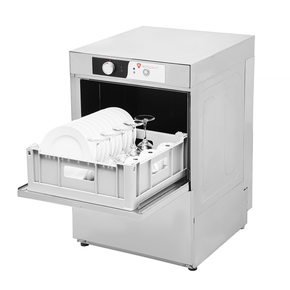 Zmywarka do szkła i talerzy, kosz 400x400 mm, pompa spustowa, 3,05 kW, 230 V, 470x520x720 mm | RESTO QUALITY, RQ400DP