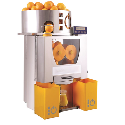 Automatyczna wyciskarka do pomarańczy z cyfrowym licznikiem owoców, automatyczny podajnik 12 szt., 20-25 szt./min., 470x620x735 mm | RESTO QUALITY, F-50AC